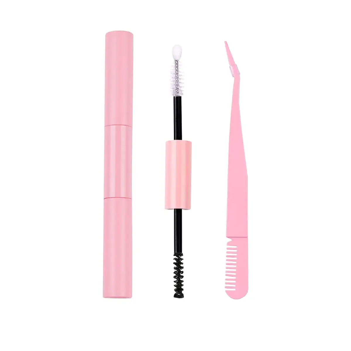 Pink False Eyelashes Set with 12 Rows & Hot Melt - Image 13