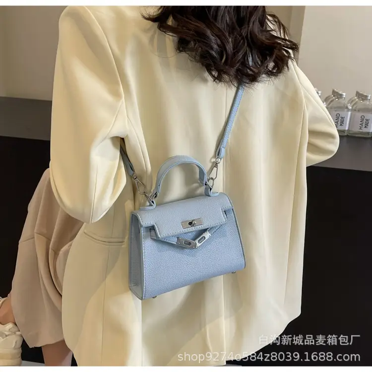 Light Blue Kelly Style Shoulder Bag for Women 2026 — feature 17