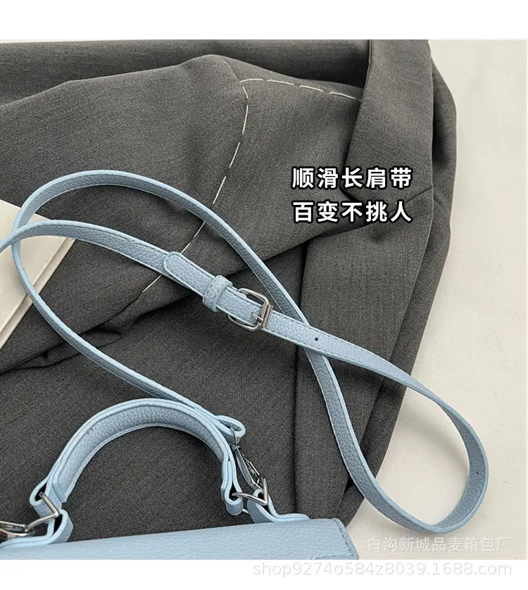 Light Blue Kelly Style Shoulder Bag for Women 2026 — feature 3
