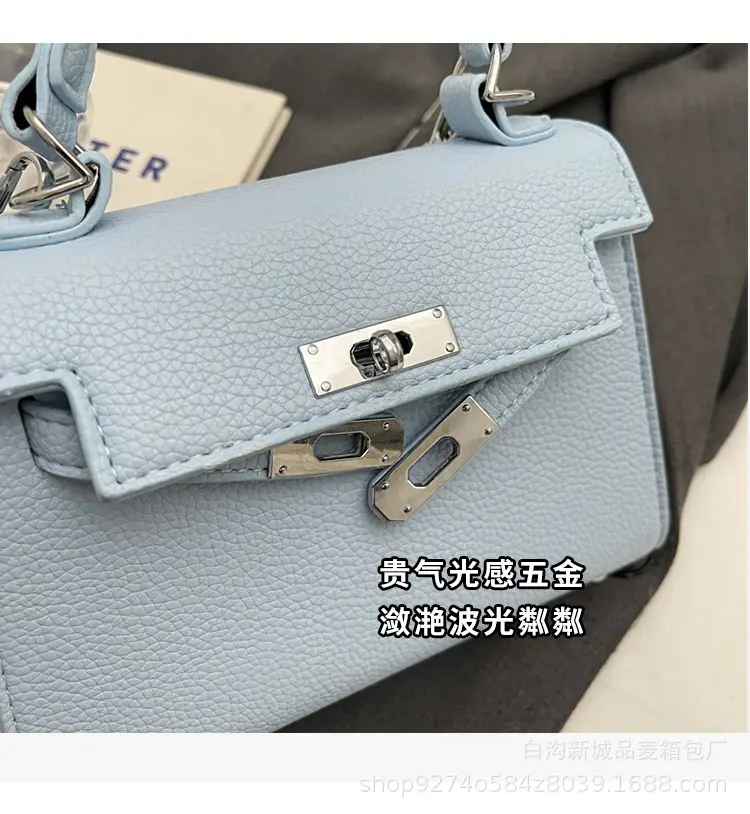 Light Blue Kelly Style Shoulder Bag for Women 2026 — feature 5
