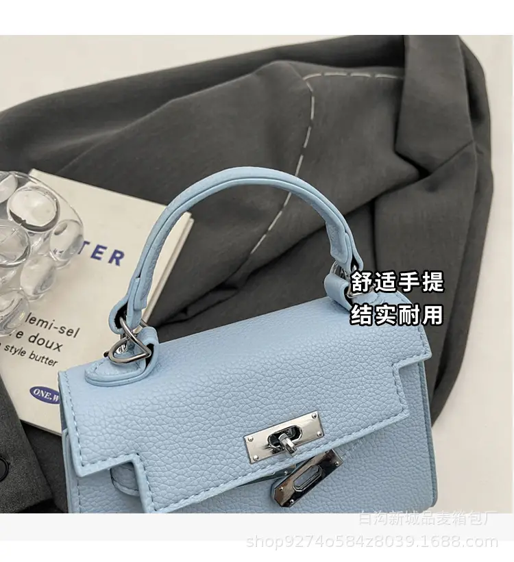 Light Blue Kelly Style Shoulder Bag for Women 2026 — feature 6