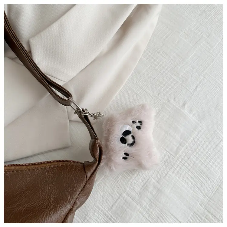 Soft PU Shoulder Bag Women Pink 2024 Spring - Image 6
