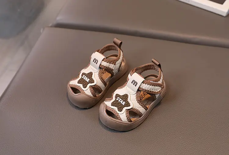 Baby Sandals Summer for Boys 1-2 Years Closed Toe Anti-Kick — feature 6