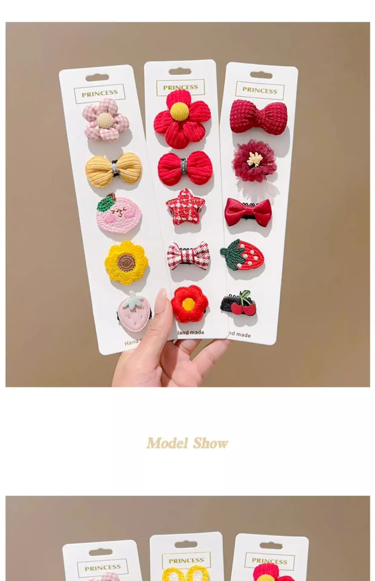 Cute Flower & Bow Baby Hair Clips for Girls — feature 25