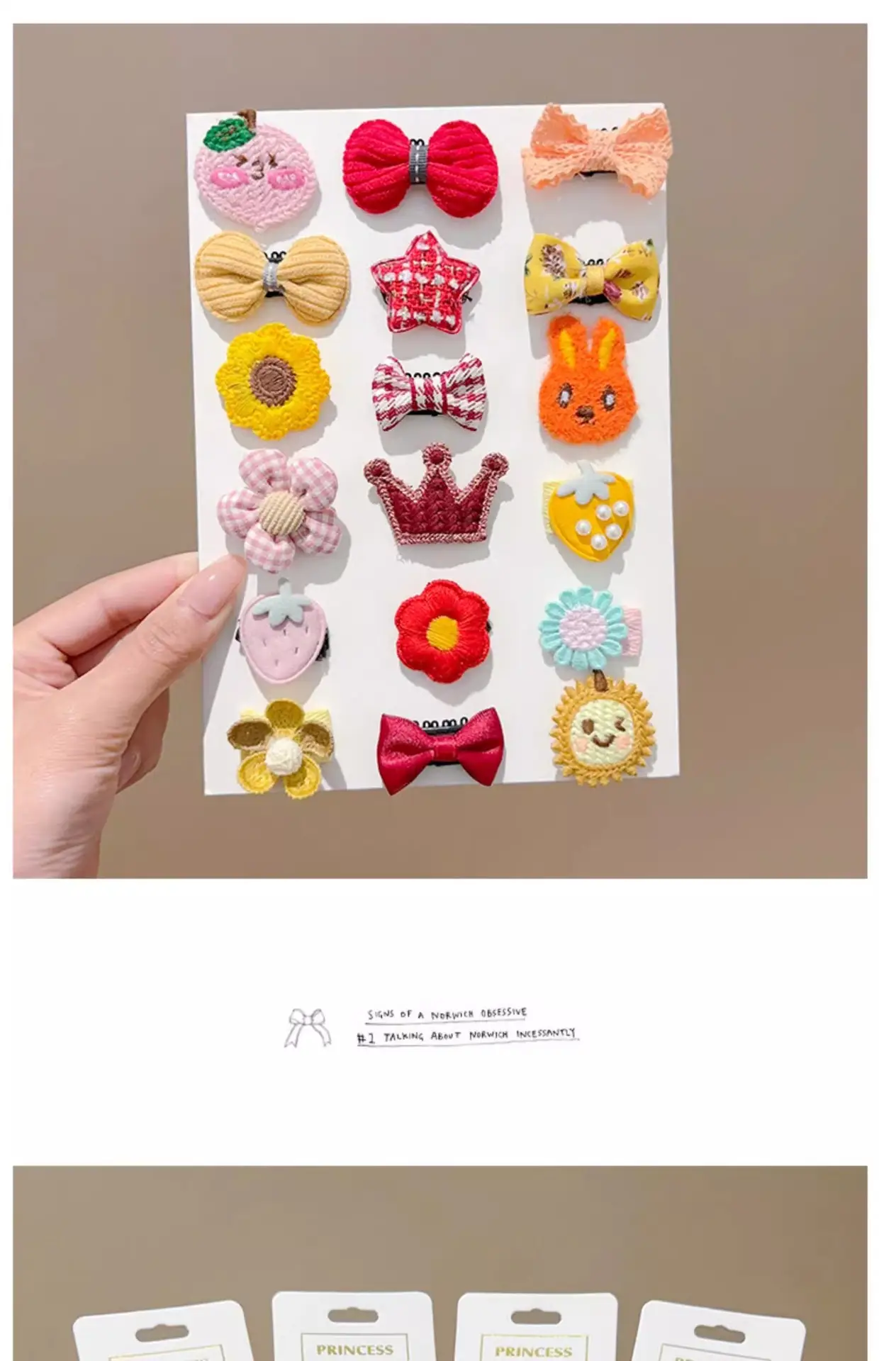 Cute Flower & Bow Baby Hair Clips for Girls — feature 27