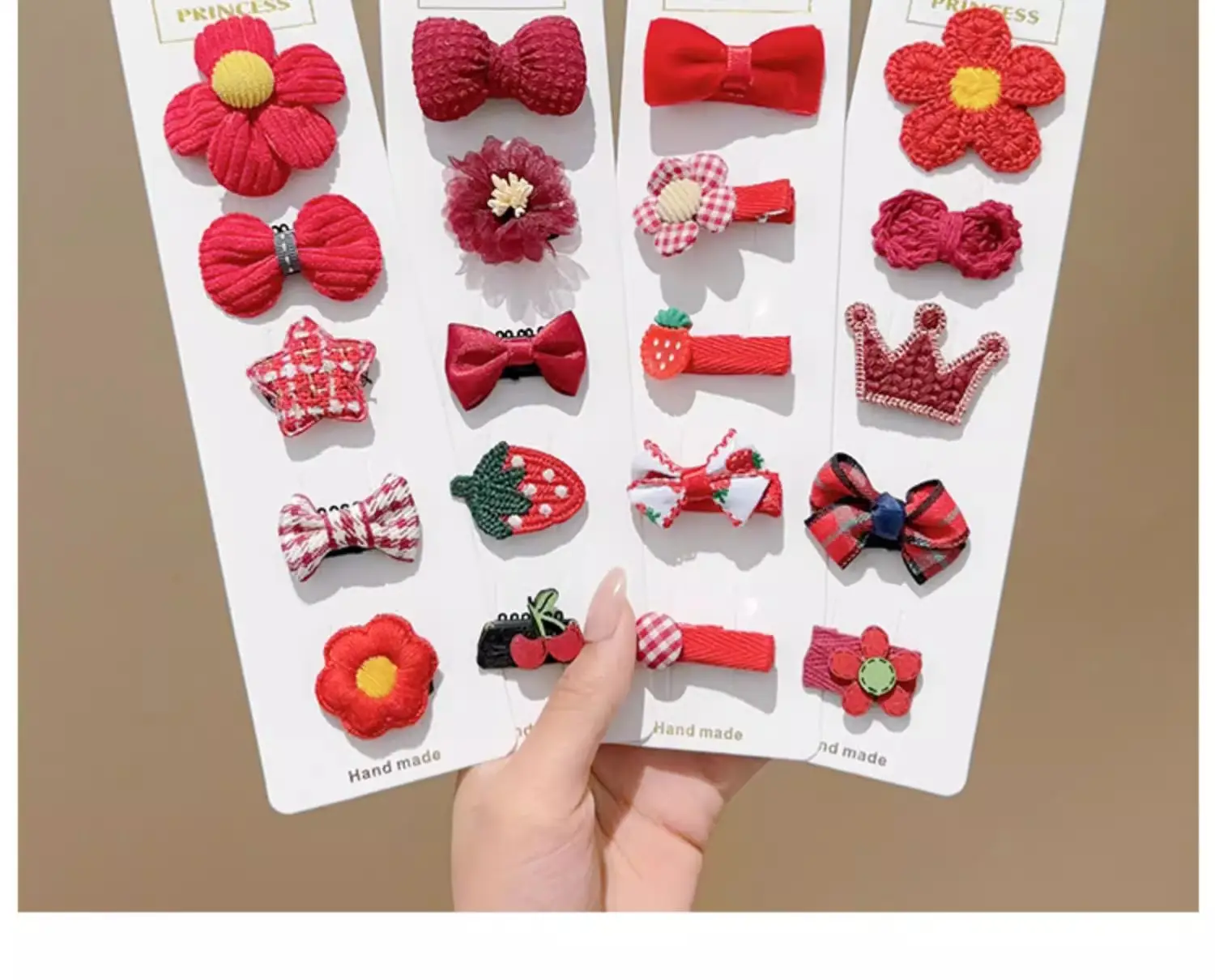 Cute Flower & Bow Baby Hair Clips for Girls — feature 28