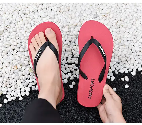 2024 Men Green PVC Flip Flops Beach Casual — feature 10