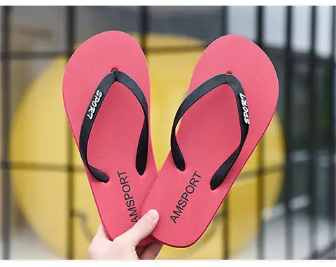 2024 Men Green PVC Flip Flops Beach Casual — feature 8