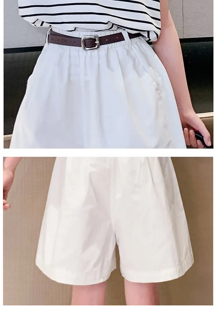 Girls Striped Sleeveless Shorts Summer 2024 — feature 17