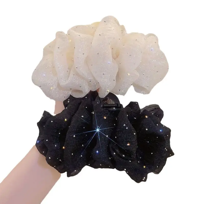 Double-sided Mesh Cloud Bubble Hair Clip Princess Bow 2024 - Image 8