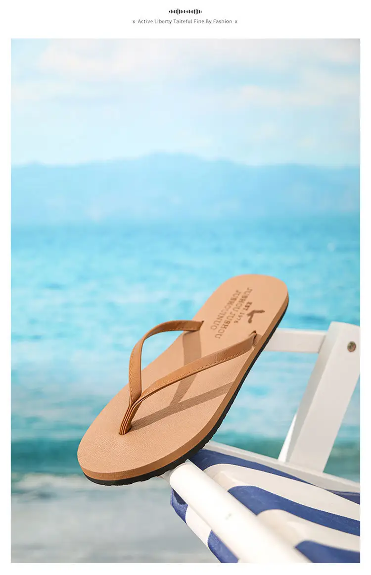 Men's 2025 Summer Flip Flops White Cushioned Large — feature 23