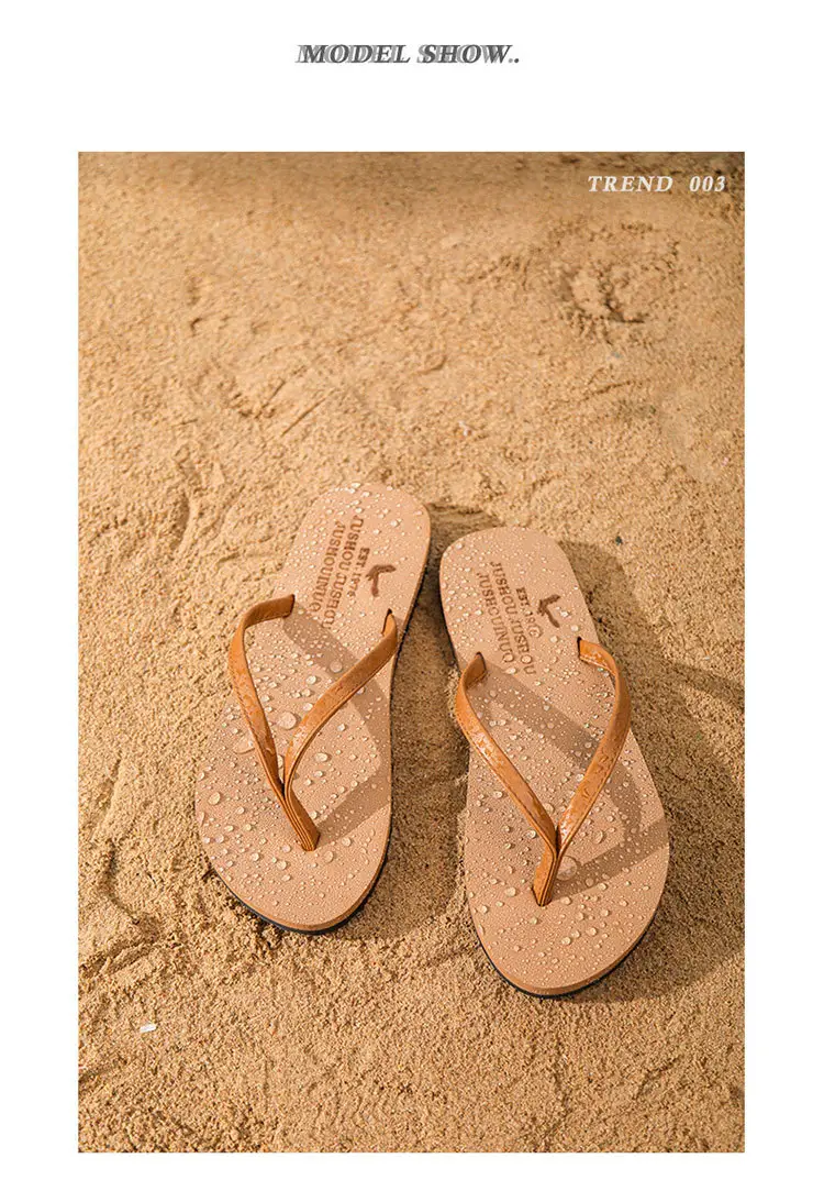 Men's 2025 Summer Flip Flops White Cushioned Large — feature 3
