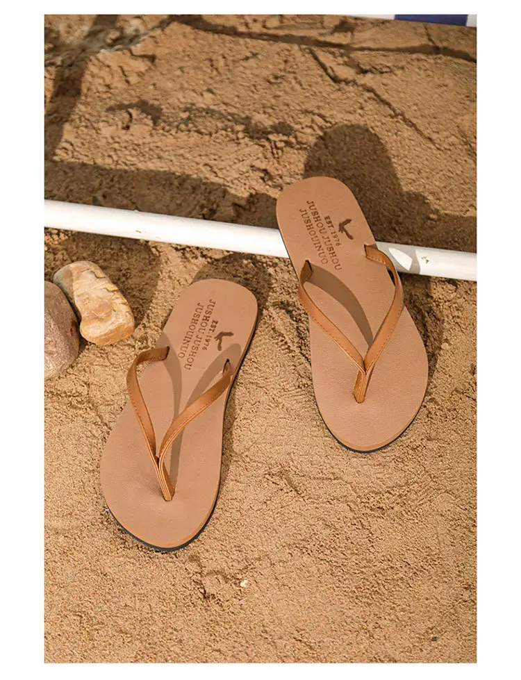 Men's 2025 Summer Flip Flops White Cushioned Large — feature 6