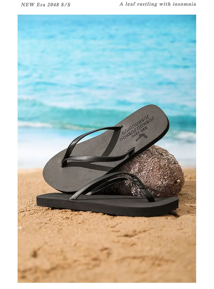 Men's 2025 Summer Flip Flops White Cushioned Large — feature 8
