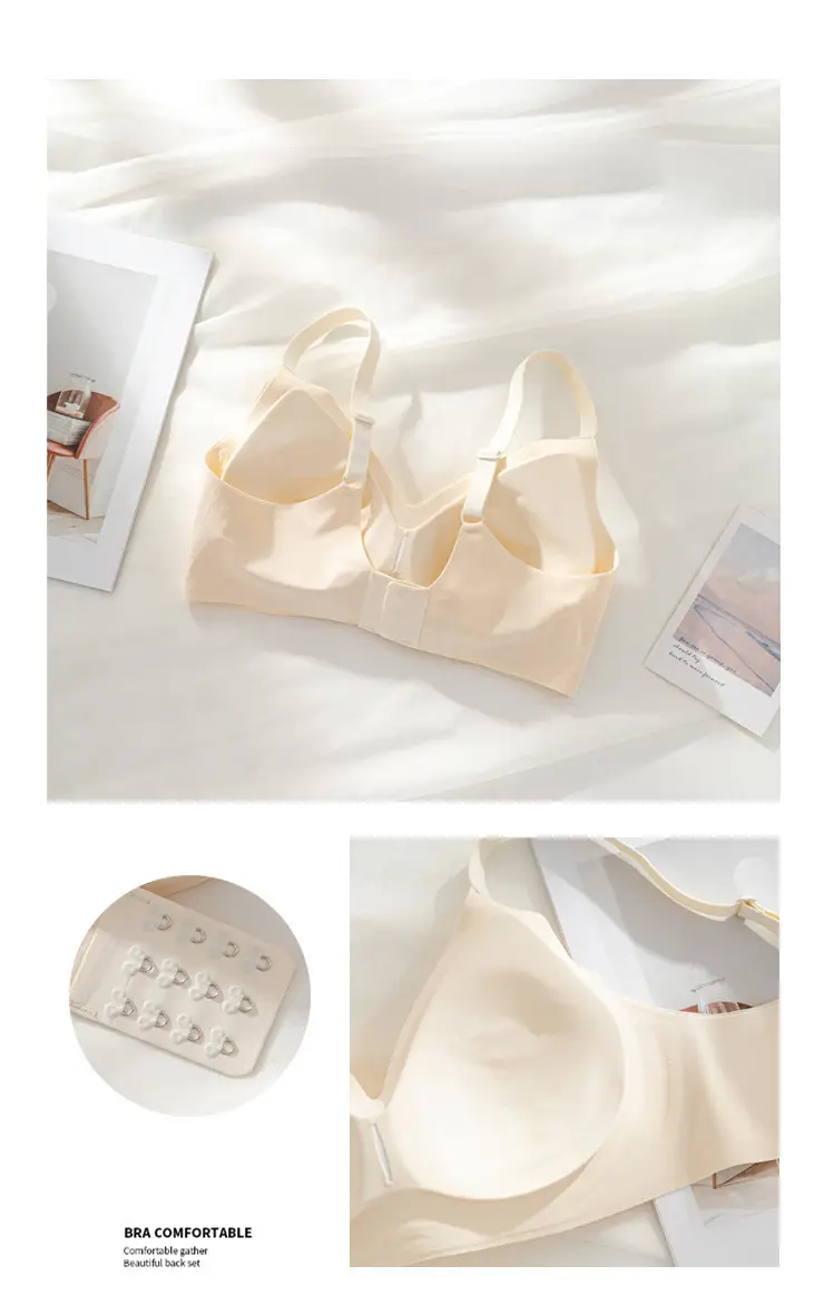 Women's White Push Up Bra with Adjustable Straps — feature 11