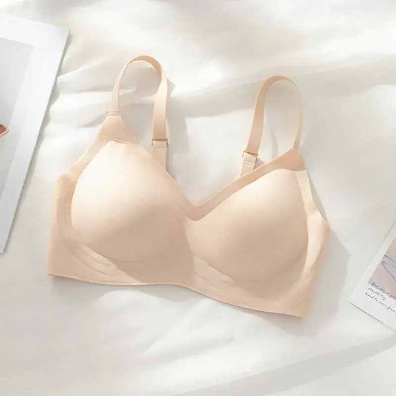 Women's White Push Up Bra with Adjustable Straps - Image 2