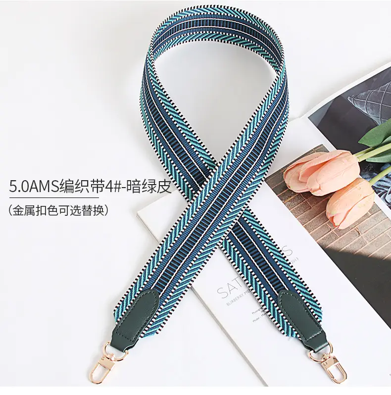 Women Adjustable Multi Color Crossbody Strap — feature 10