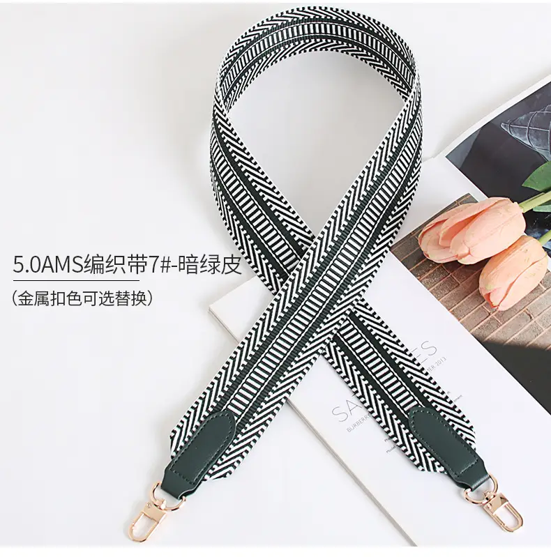 Women Adjustable Multi Color Crossbody Strap — feature 14