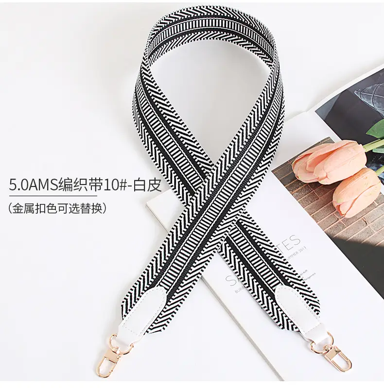 Women Adjustable Multi Color Crossbody Strap — feature 17