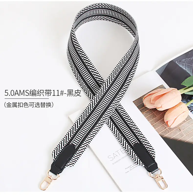 Women Adjustable Multi Color Crossbody Strap — feature 18