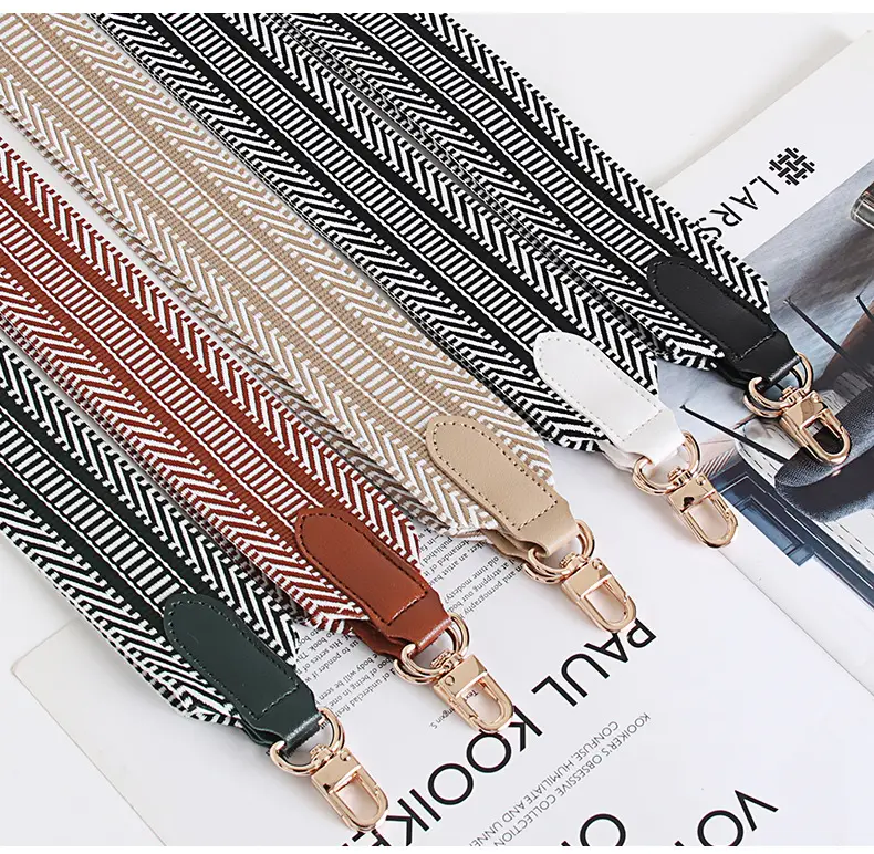 Women Adjustable Multi Color Crossbody Strap — feature 25