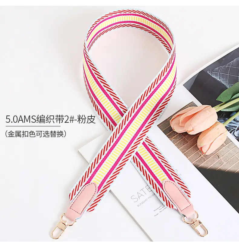 Women Adjustable Multi Color Crossbody Strap — feature 9