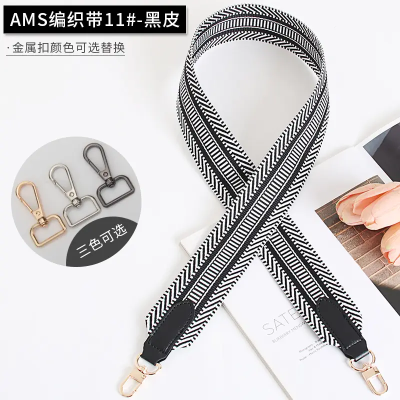 Women Adjustable Multi Color Crossbody Strap - Image 11