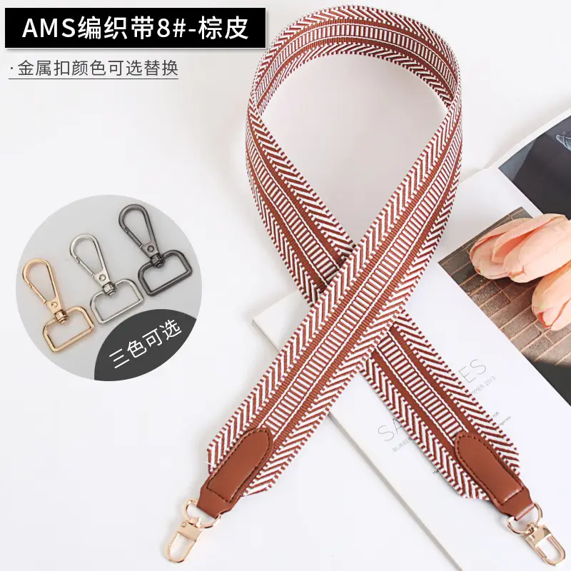 Women Adjustable Multi Color Crossbody Strap - Image 8