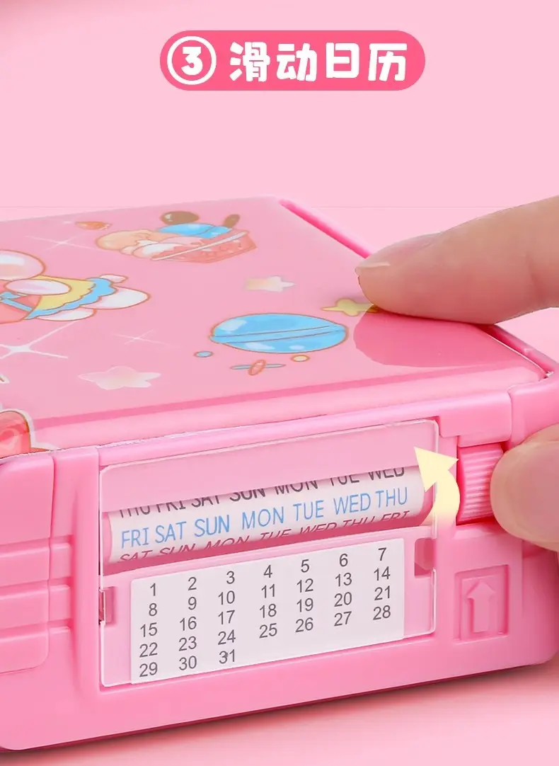 Puppy Dual-Sided Automatic Pencil Case for Girls — feature 9
