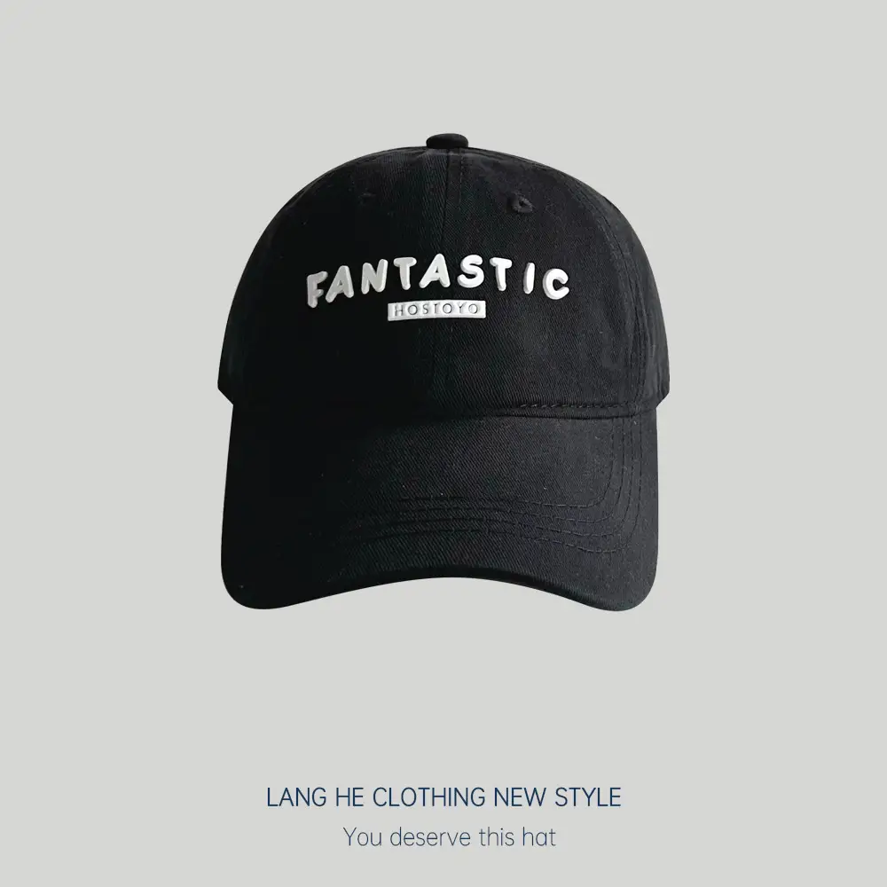 Alphabet Family Baseball Cap Women's Trendy Summer Travel Korean Style Casual Versatile Kidsren's Peaked Cap Sun Protection Hat