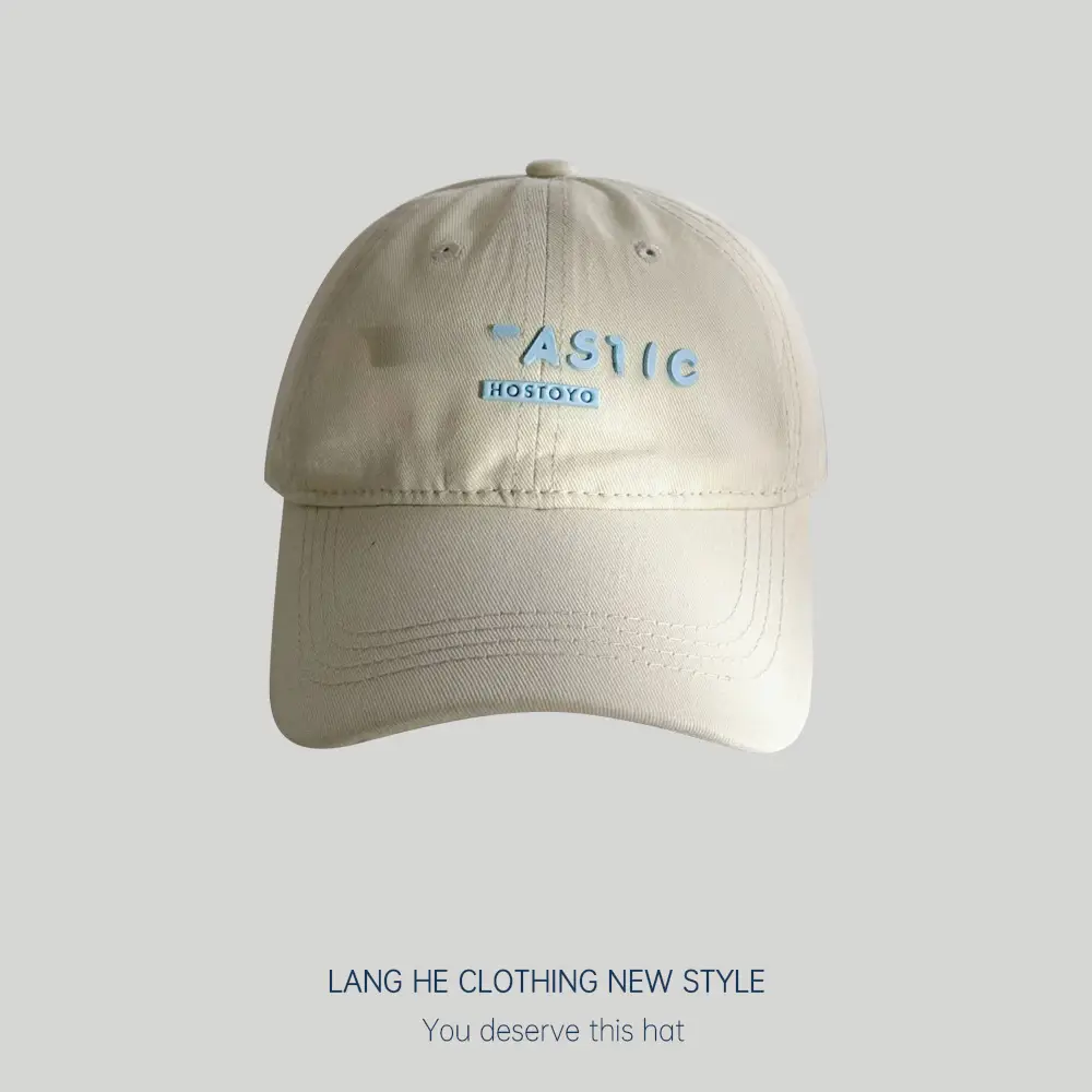 Alphabet Family Baseball Cap Women's Trendy Summer Travel Korean Style Casual Versatile Kidsren's Peaked Cap Sun Protection Hat