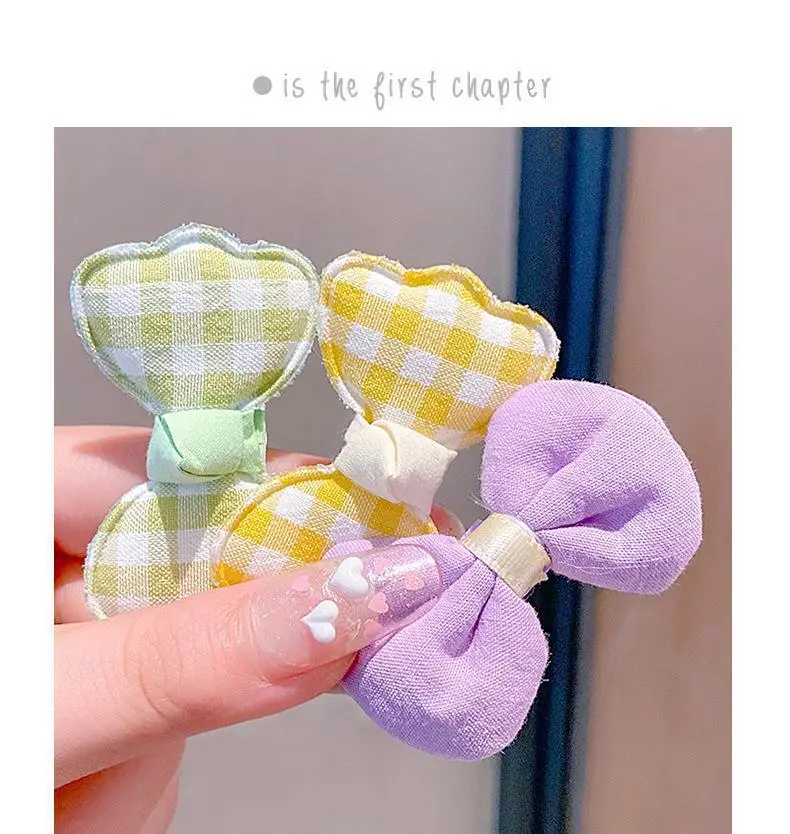 Children's Bow & Flower Hair Clips Set — feature 13