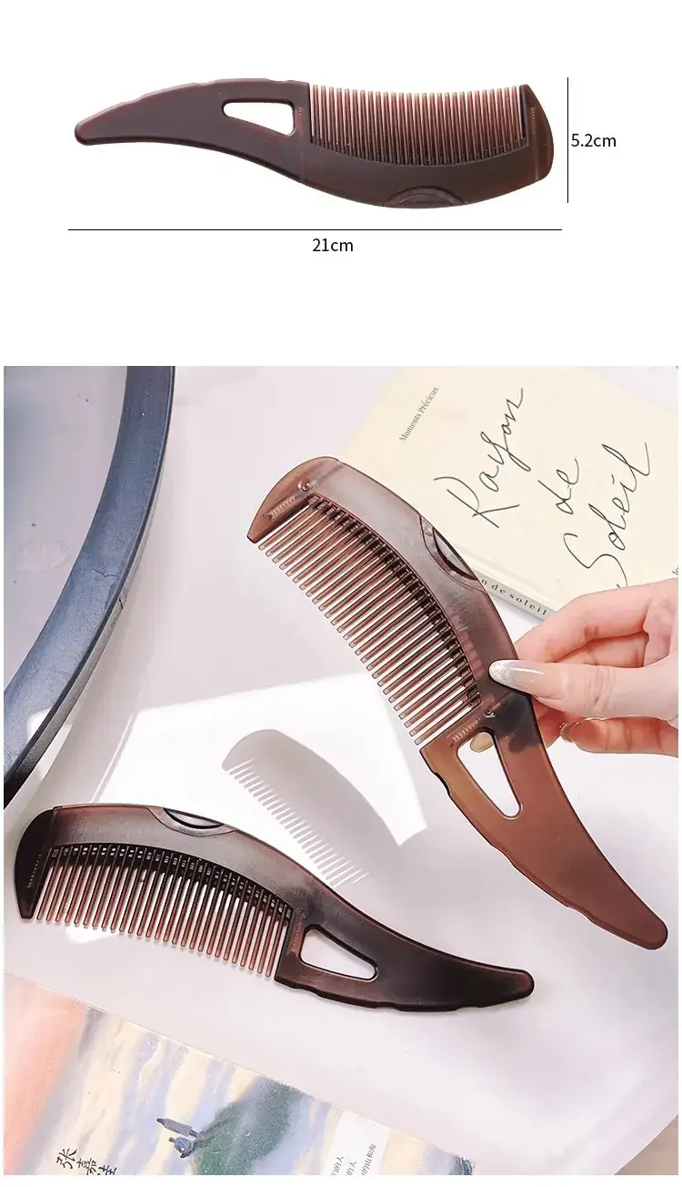 Pink Energy Hair Brush Oil Removal Anti-Dandruff — feature 10