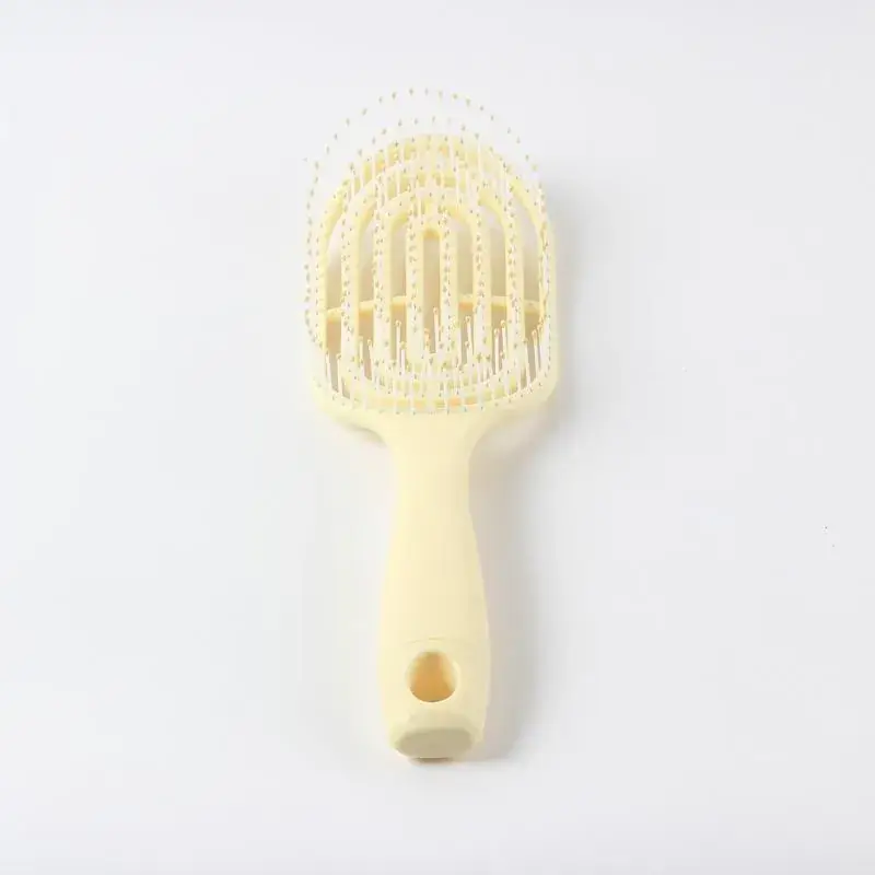 Pink Energy Hair Brush Oil Removal Anti-Dandruff