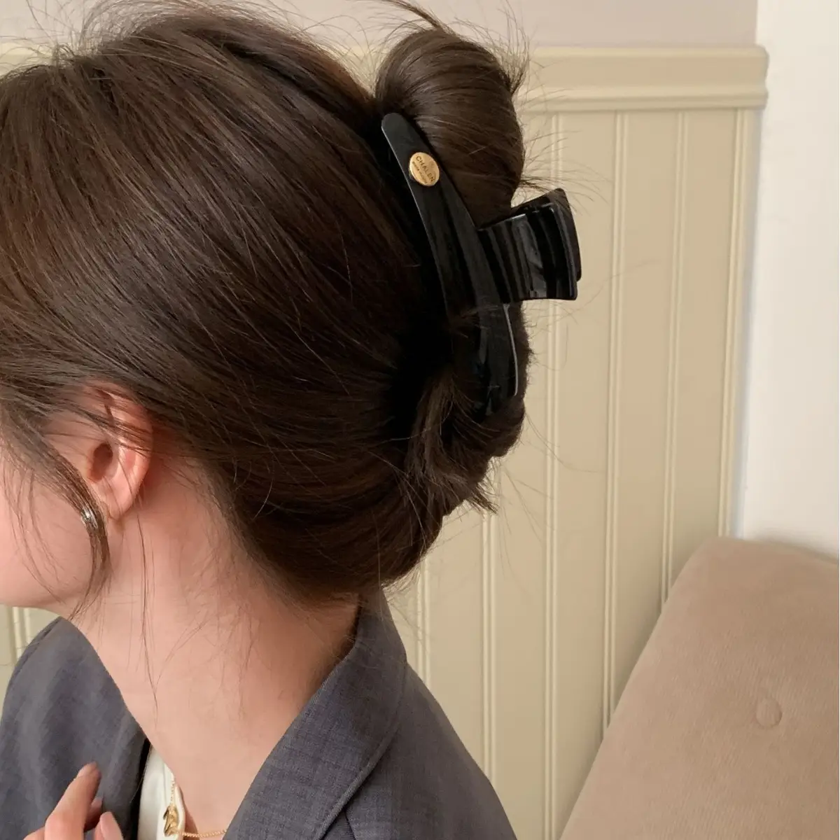New Brown Hairpin Clip for Women
