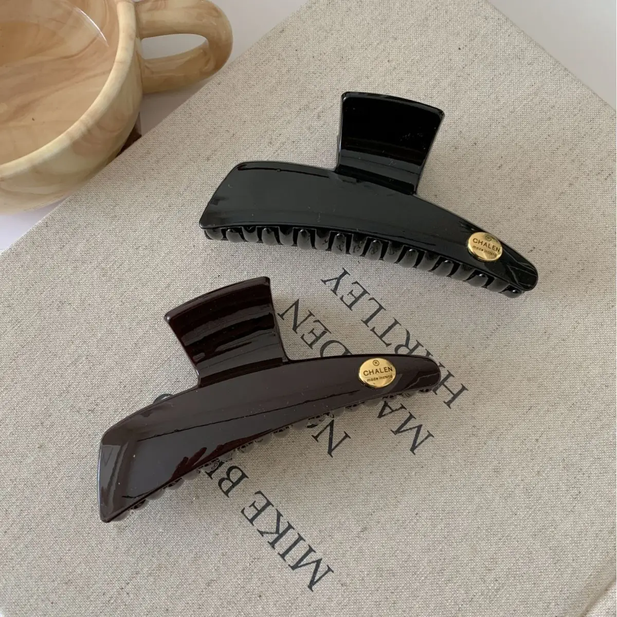 New Brown Hairpin Clip for Women
