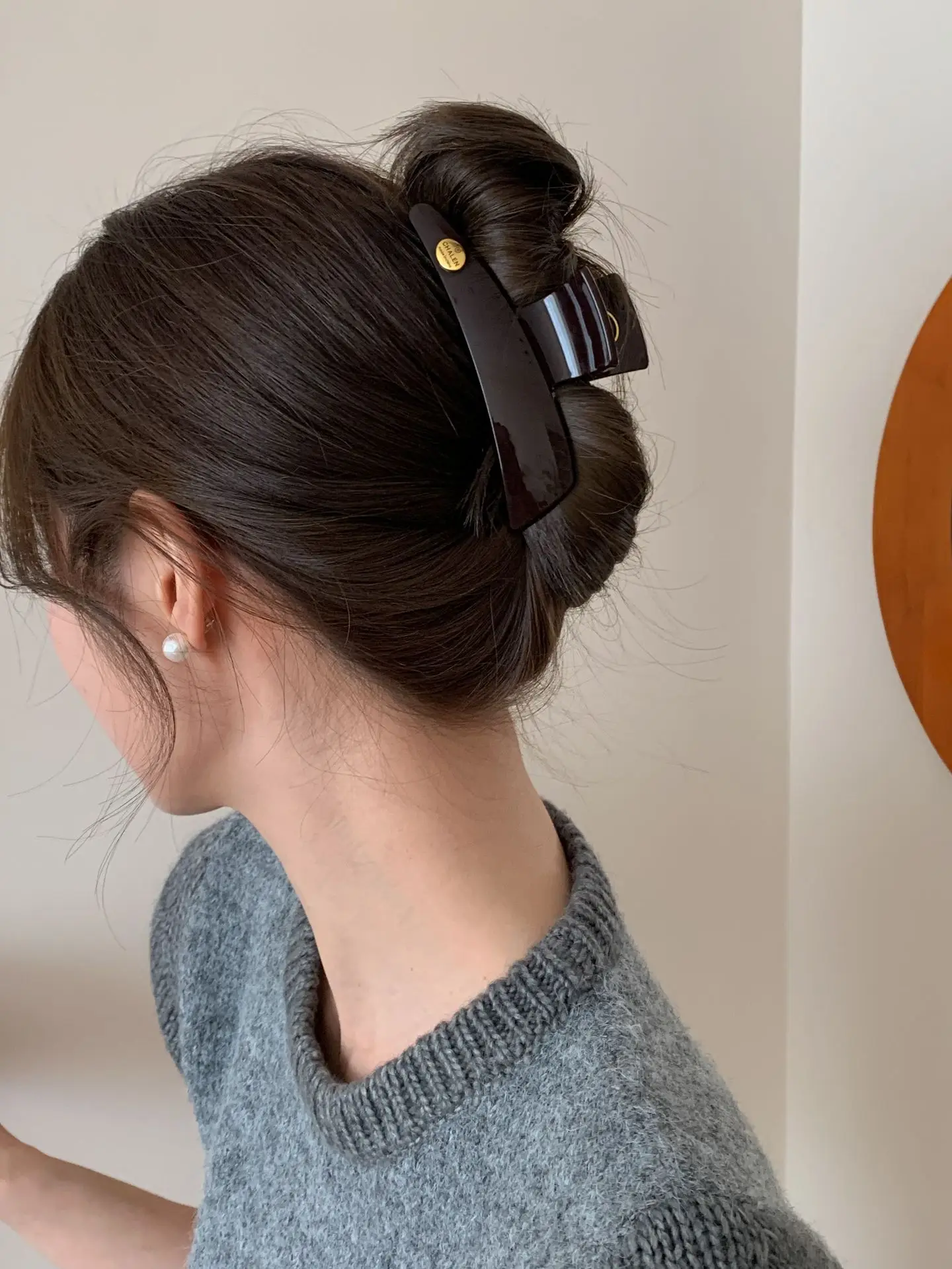 New Brown Hairpin Clip for Women — feature 4