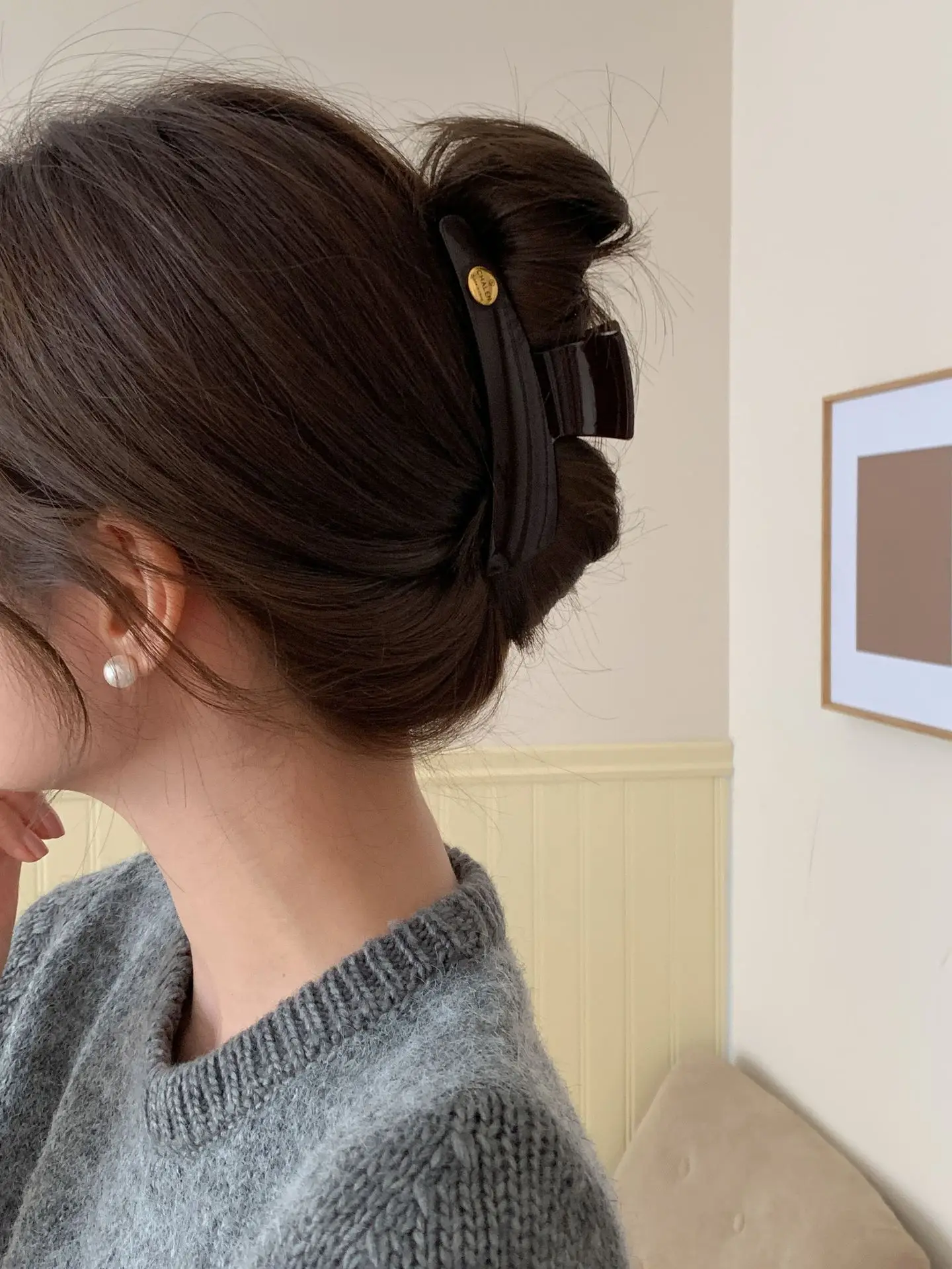 New Brown Hairpin Clip for Women — feature 9