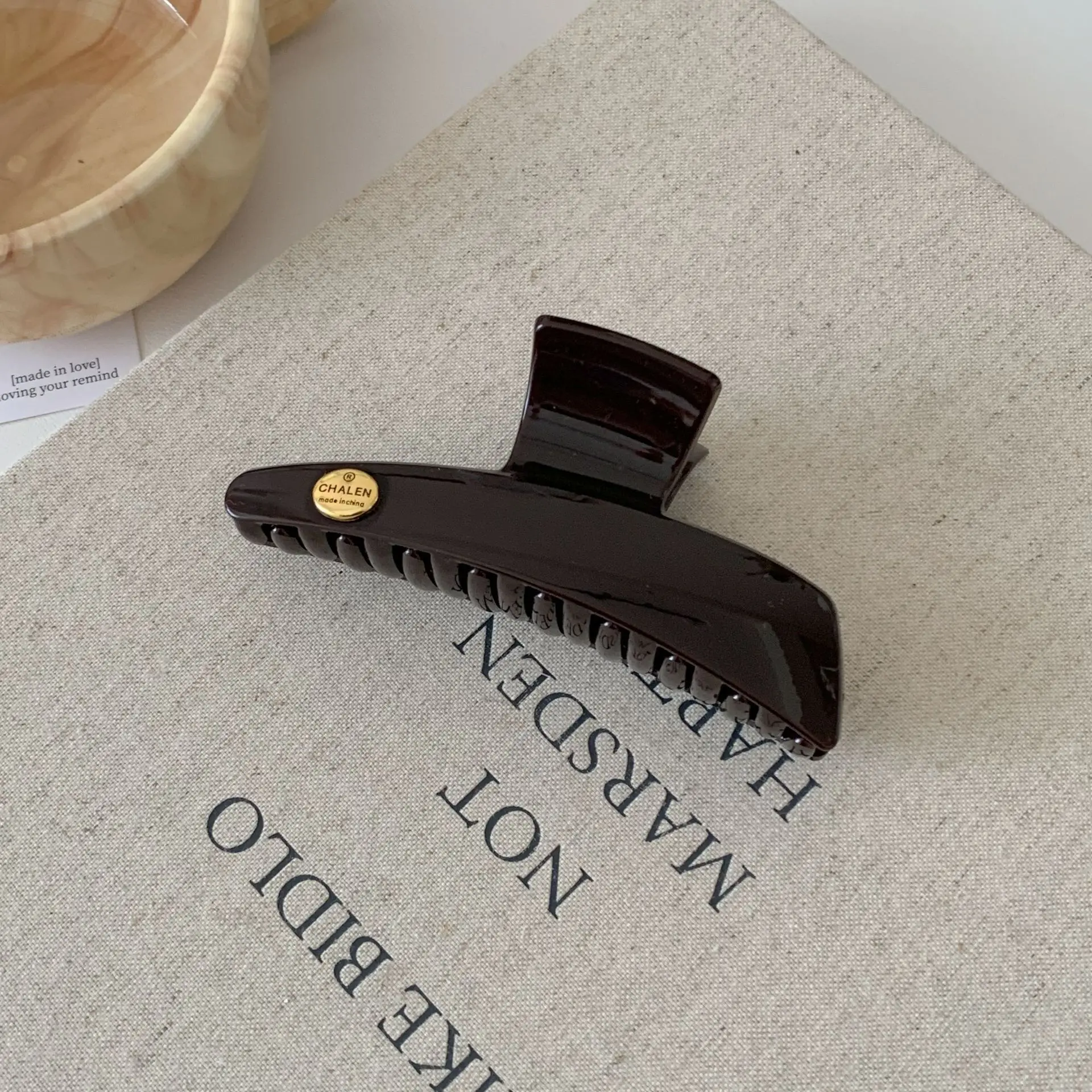 New Brown Hairpin Clip for Women