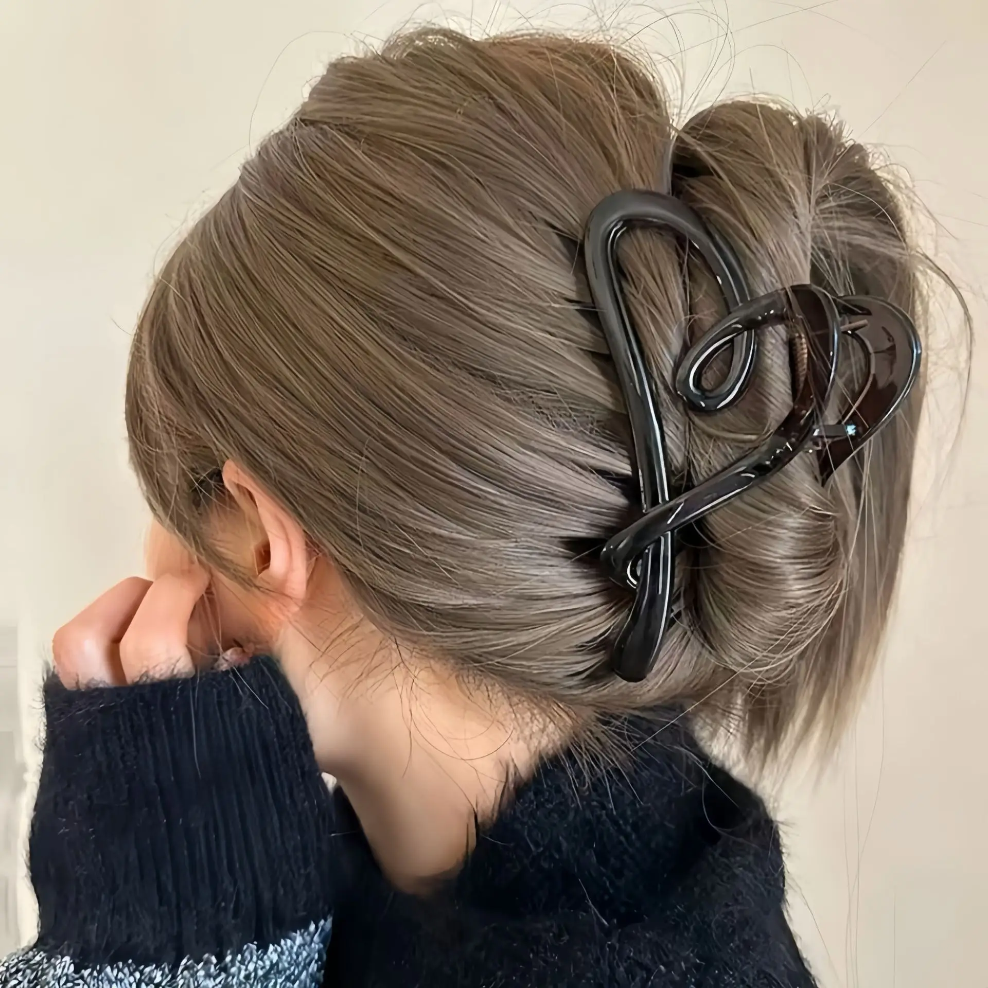 Matte Large Love Clip Women's Hair Clip 2024 - Image 8