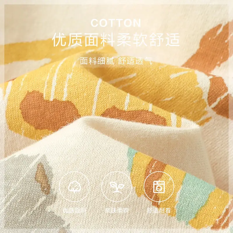 2025 Baby T-Shirt Bear Print Summer Boys Girls - Image 6
