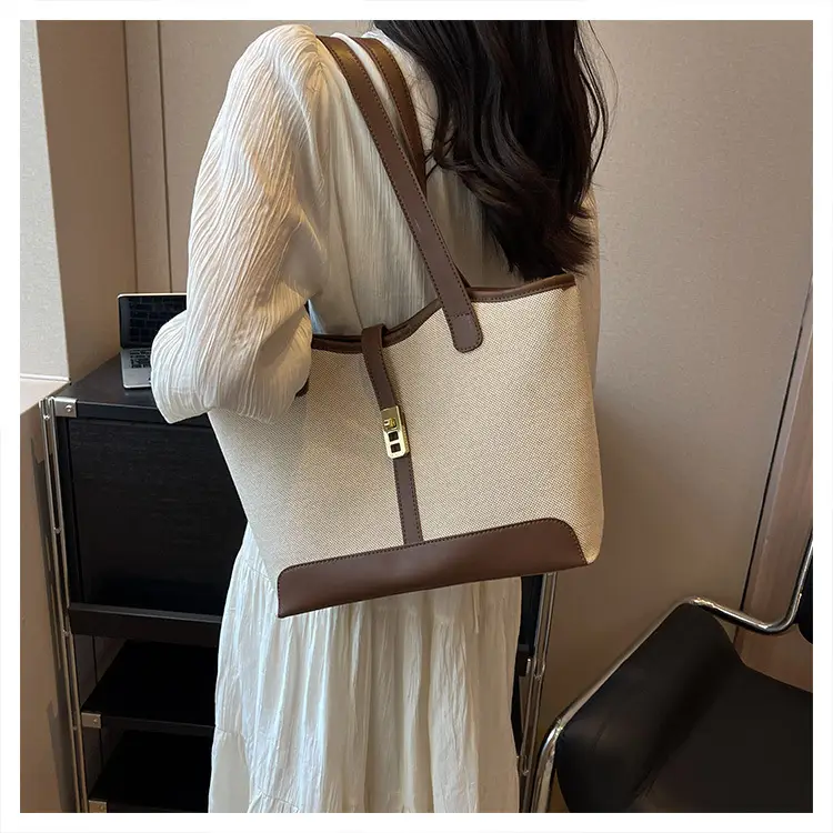 Women Canvas Shoulder Bag 2023 New Arrival Large Capacity — feature 17