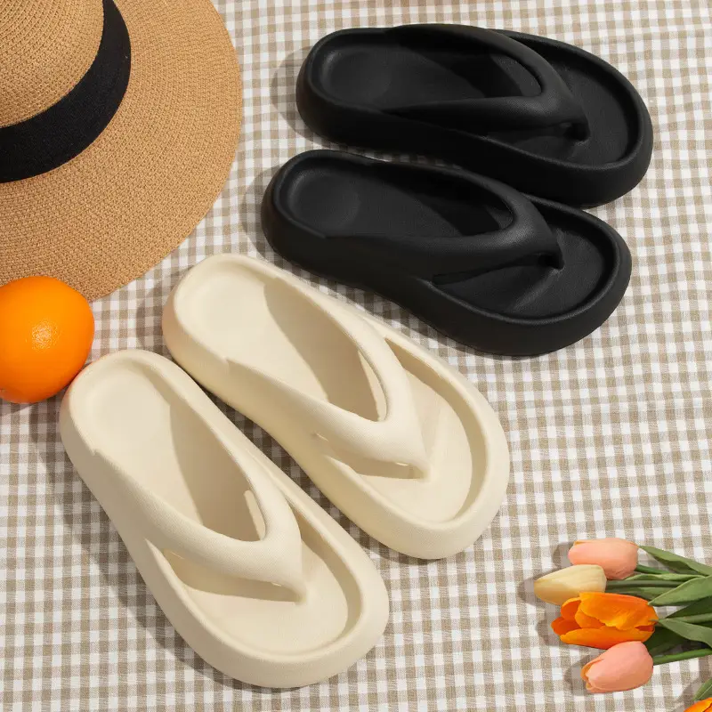 Women's thick-soled flip-flops for summer, 2024 new non-slip beach sandals for summer - Image 7