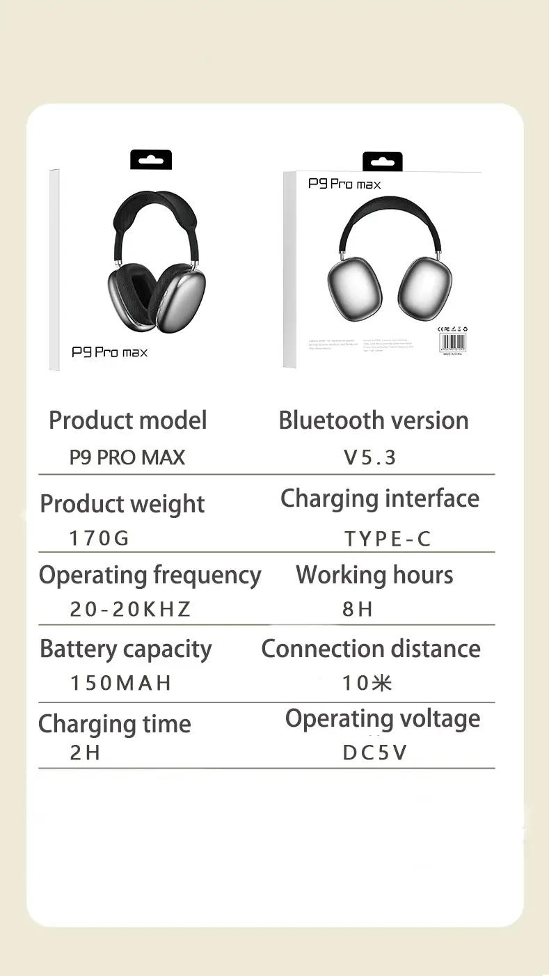 Wireless Bluetooth Headset with Memory Card Slot & Audio Jack β feature 11