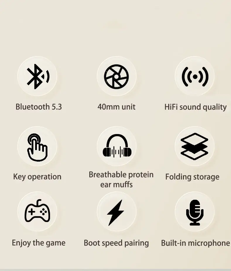 Wireless Bluetooth Headset with Memory Card Slot & Audio Jack β feature 6
