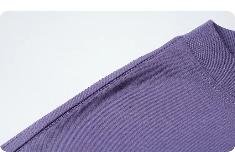 Purple Graphic T-Shirt for Girls Boys Summer Wear — feature 33