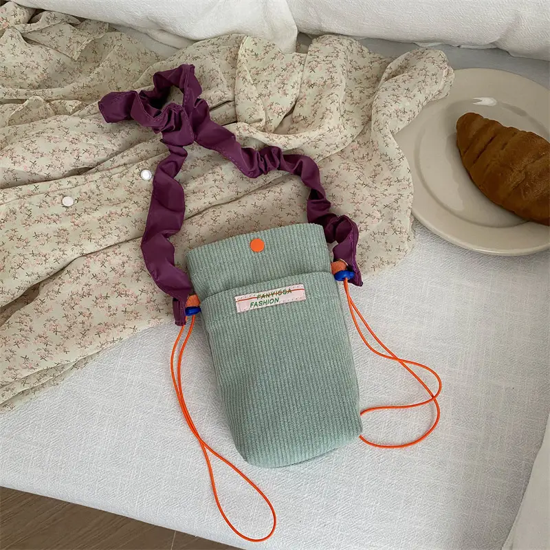Korean Style Pleated Shoulder Bag for Women 2024 Spring - Image 9