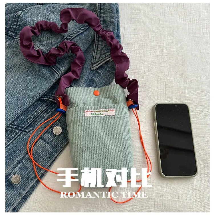 Korean Style Pleated Shoulder Bag for Women 2024 Spring — feature 5