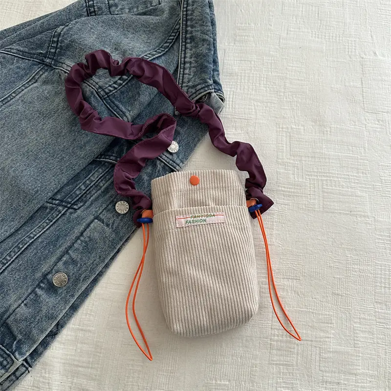 Korean Style Pleated Shoulder Bag for Women 2024 Spring - Image 2