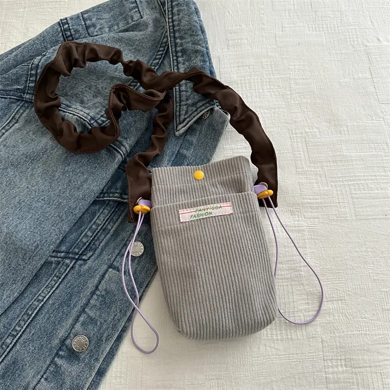 Korean Style Pleated Shoulder Bag for Women 2024 Spring - Image 3